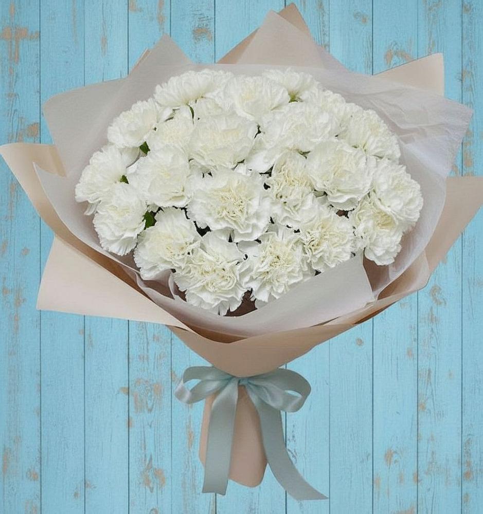 Букет цветов из: Гвоздики в Дорохово