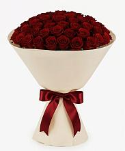 Букет 101 Бордовая роза Блэк Бакарра #REPLACE_PRED# Дорохово
