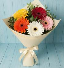 Букет цветов из:  Герберы в Дорохово