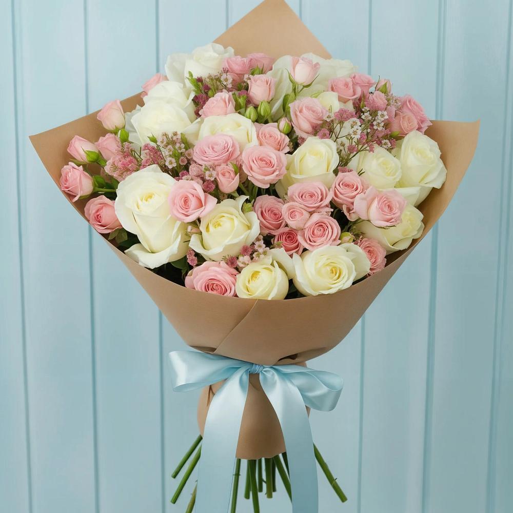 Букет цветов из: Розы в Дорохово