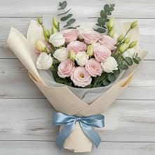 Букет цветов из:  Лизиантусы #REPLACE_PRED# Дорохово