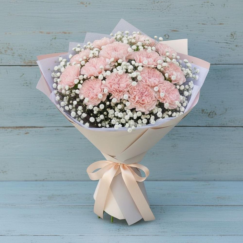 Букет цветов из: Гвоздики в Дорохово