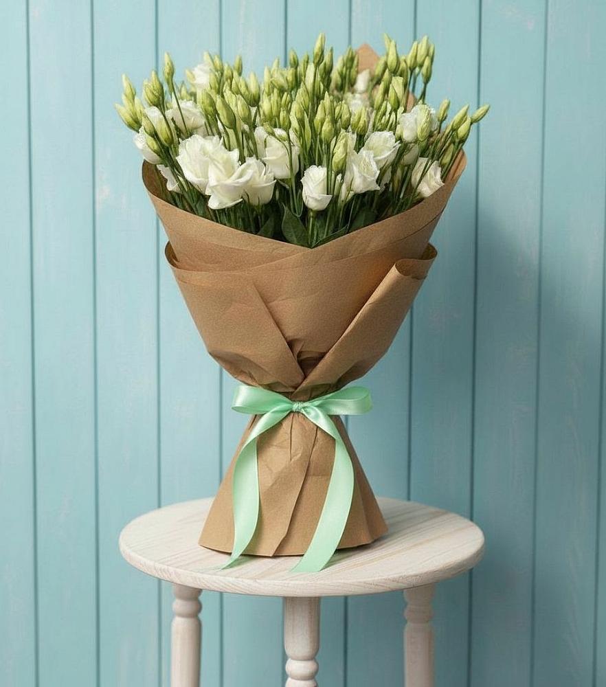 Букет цветов из: Лизиантусы в Дорохово