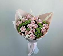 Букет цветов из:  Розы и Хризантемы в Дорохово