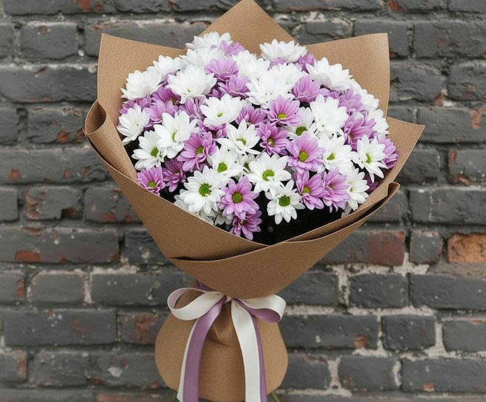 Букет цветов из: Хризантемы в Дорохово