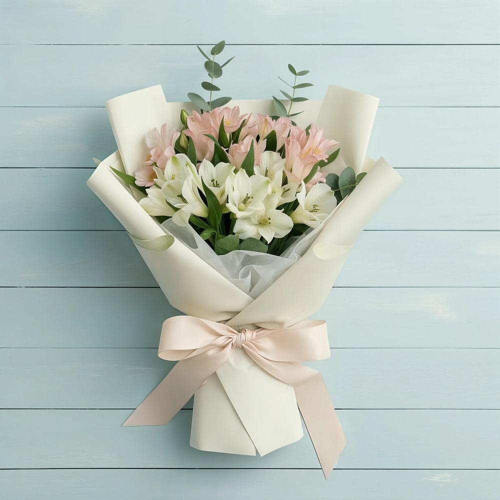 Букет цветов из: Альстромерии в Дорохово