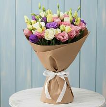 Букет цветов из:  Лизиантусы в Дорохово